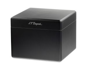 S.T. Dupont Zigarren Humidor Zedernholz schwarz Ref.001316 Full Set