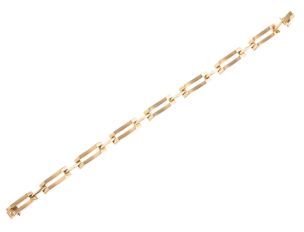 Armband 18kt Gelbgold 22,01g 200mm  Handarbeit