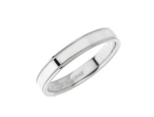 Tiffany & Co. Ring 950 Platin 7,6g mit Samttasche