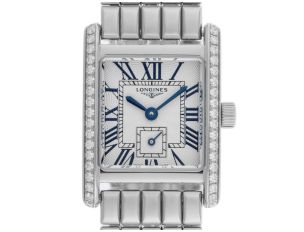 Longines Mini Dolcevita Lady Diamanten Ref.L5.200.0.71.6 2024 Full Set Ungetragen