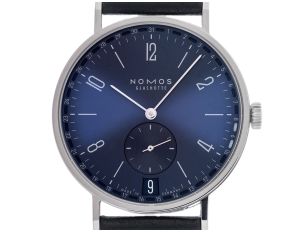 Nomos Glashütte Tangente 2 Date Blue Ref.136 2026 Full Set Neu
