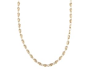 Halskette Bohne 14kt Gelbgold 41,6g 560mm 