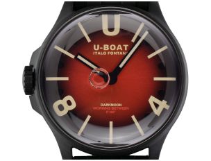 U-Boat Darkmoon PVD Soleil Ref.8697/B Full Set Neu 