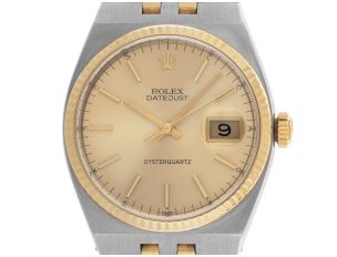Rolex Datejust Oysterquartz Ref.17013 1979 Box&Beschreibung sehr gut Vintage 
