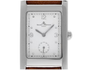 Baume & Mercier Hampton Ref.MV045063 1998 original Box wie Neu Vintage