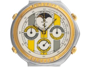Ferrari by Cartier Formula Moonphase Chronograph Bj.1988 sehr gut Vintage