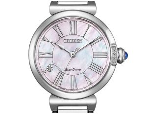 Citizen Elegant Diamant Perlmutt Ref.EM1060-87Y Full Set Neu
