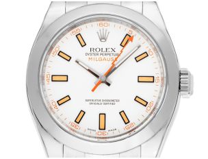 Rolex Oyster Perpetual Milgauss Ref.116400 2007 Full Set sehr gut Vintage