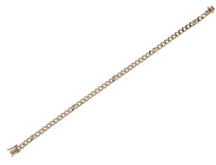 Armband 14kt Gelbgold 12,3g Diamanten 0,50ct 