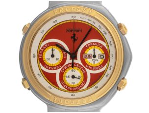 Ferrari Formula Day-Date Chronograph Ref.2660 Bj.1998 Full Set original Vintage Unpoliert