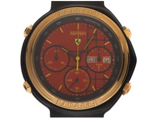 Ferrari Formula Day-Date Chronograph Ref.2609 Bj.1993 Full Set original Vintage Unpoliert