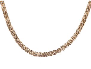 Halskette Design 14kt Gelbgold 19,5g Handarbeit