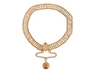Armband 916 Gelbgold 14,4g 175mm Handarbeit
