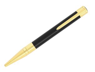 S.T. Dupont Kugelschreiber WI-Initial Gelbgold schwarz Ref.275202 Full Set 