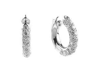 Beilharz Ohrschmuck 18kt Weißgold 5,0g Diamanten 0,68ct 