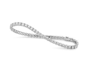 Armband Tennis 18kt Weißgold Diamanten 5,00ct Neu