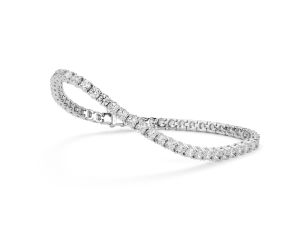 Armband Tennis 18kt Weißgold Diamanten 8,00ct Neu
