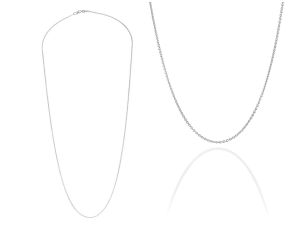Palido Halskette 18kt Weißgold 2,2g 360mm