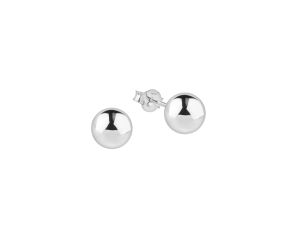 Palido Ohrstecker Kugel 14kt Weißgold 0,4g 4mm