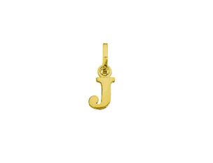 Palido Anhänger Buchstabe "J" 14kt Gelbgold  0,2g 6,0mm