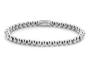 Rebel&Rose Armband Silver Shine Stahl Hämatit 8,1g