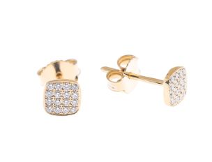 Palido Ohrstecker 18kt Gelbgold 1,1g Diamanten 0,17ct 