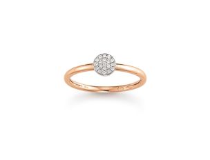 Palido Ring 18kt Roségold 2,1g Diamanten 0,07ct