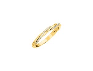 Palido Ring 18kt Gelbgold 3,5g Diamanten 0,05ct