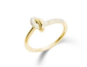 Palido Ring 18kt Gelbgold 3,3g Diamanten 0,19ct 