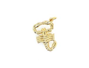 Palido Anhänger Sternzeichen Skorpion 14kt Gelbgold 1,1g