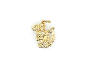 Palido Anhänger Sternzeichen Wassermann 14kt Gelbgold 1,1g
