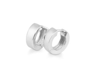 Saint Maurice Creolen 14kt Weißgold 3,2g 