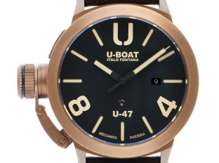 U-Boat Classico U-47 Bronze Ref.7797 Full Set Neu 
