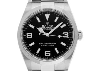 Rolex Explorer I Ref.124270 Bj.2023 Full Set wie Neu