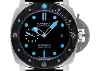 Panerai Submersible BMG-TECH™ Carbotech™ Ref.PAM00799 Full Set Ungetragen