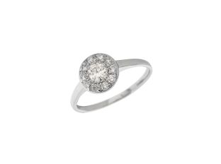 Ring Art Deco 950 Platin Diamanten 0,65ct 2,5g