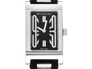 Bulgari Rettangolo Ref.RT39S 2006 orig. Box wie Neu Vintage 