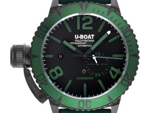 U-Boat Sommerso green Ref.9667 Full Set Neu