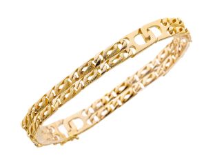 Armband Design 14kt Gelbgold 210mm 26,1g Handarbeit