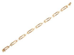 Armband 18kt Gelbgold 22,01g 200mm  Handarbeit