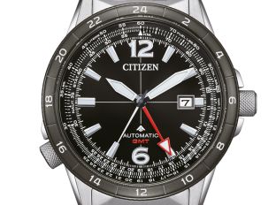 Citizen Promaster Mechanical GMT Stahl Automatik Armband Stahl 44,5mm Ref.NB6046-59E Box&Pap. Full Set Neu