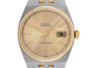 Rolex Datejust Oysterquartz Ref.17013 1979 Box&Beschreibung sehr gut Vintage