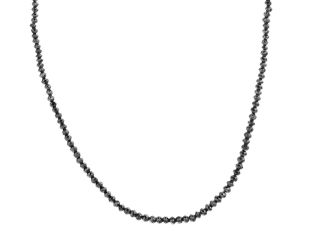 Kette 18kt Weißgold 9,9g Diamanten 500mm