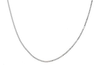 Halskette Venezianerkette 14kt Weißgold 3,2g 400mm