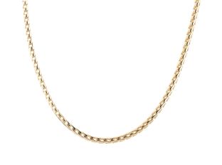 Halskette massiv 18kt Gelbgold 56,7g 400mm Handarbeit