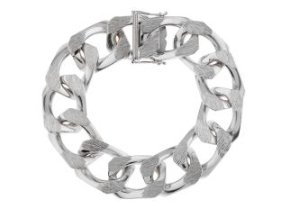 Armband Panzer 18kt Weißgold 130,5g massiv 200mm