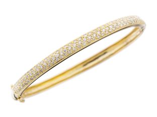Armreif 18kt Gelbgold Diamanten 1,08ct 17,5g