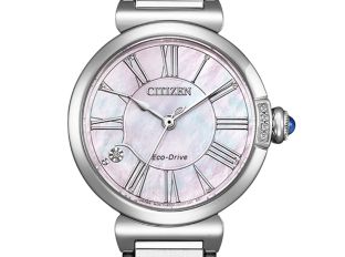 Citizen Elegant Diamant Perlmutt Ref.EM1060-87Y Full Set Neu