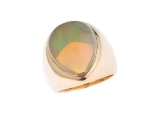 Ring 18kt Gelbgold 18,7g Opal 10,57ct