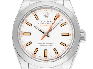 Rolex Oyster Perpetual Milgauss Ref.116400 2007 Full Set sehr gut Vintage